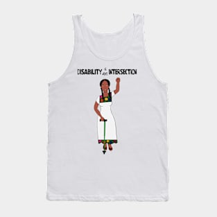 Disability Is An Intersection Cane Tank Top